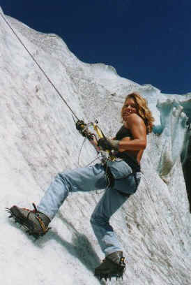 Ice Climb in Switzerland